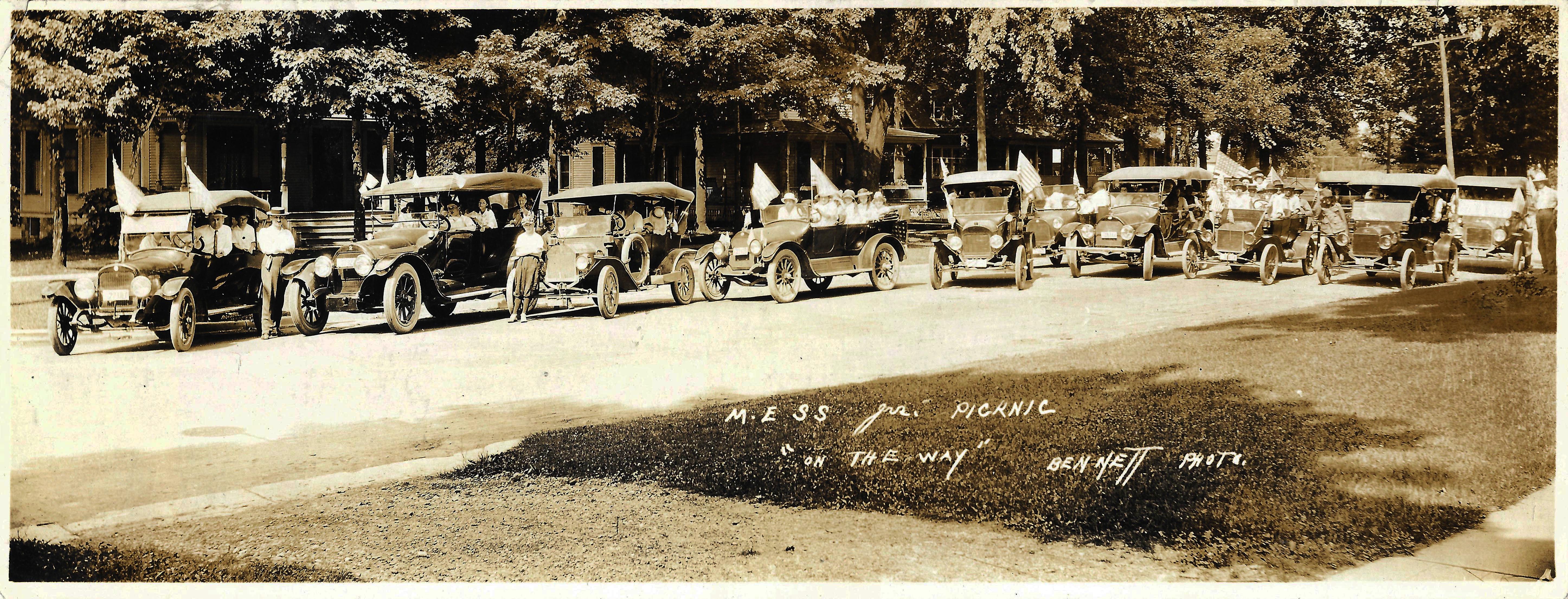 A SUNDAY SCHOOL PICNIC - Albion Michigan