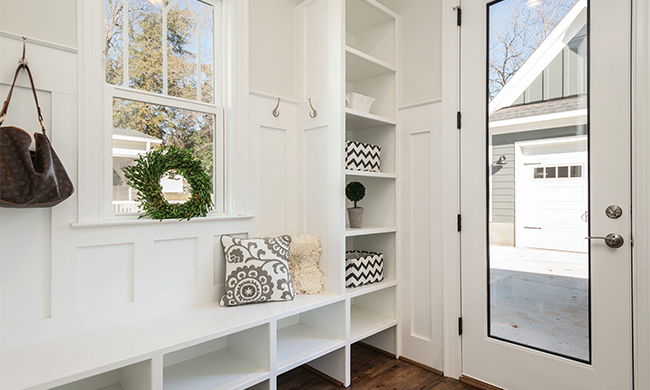 Corral Clutter with a Mudroom