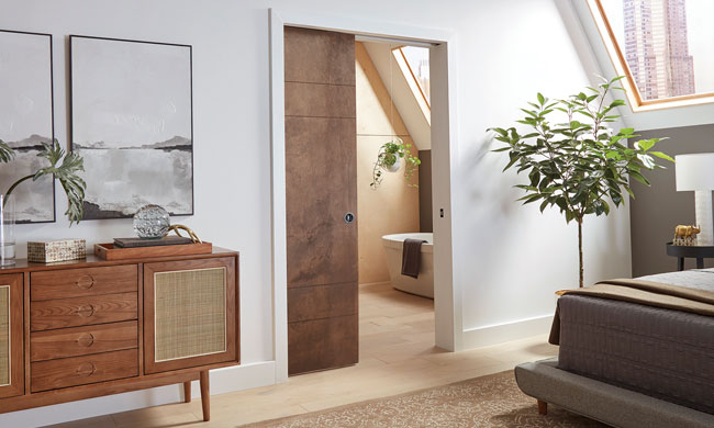 In Smaller Homes, Pocket Doors Can Provide Space Savings