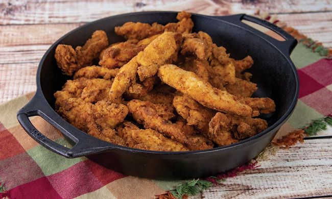 Find Comfort in Food with Crispy Chicken Strips